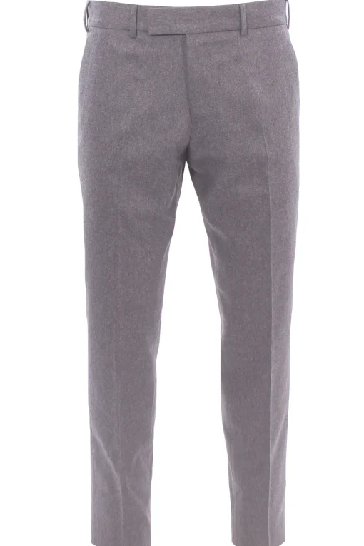 pantalone rebel 1p in flanella di lana e cashmere