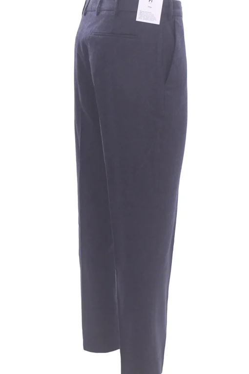 pantalone rebel 1p in flanella di lana e cashmere
