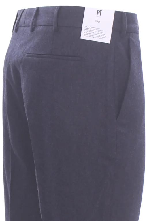 pantalone rebel 1p in flanella di lana e cashmere