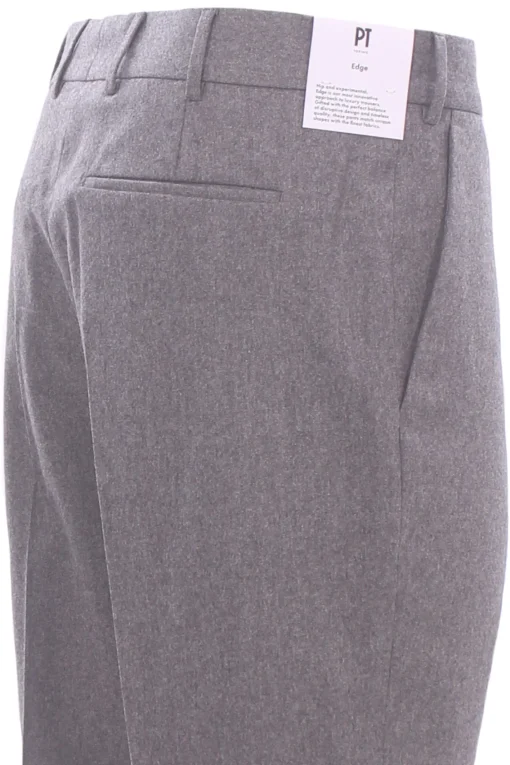 pantalone rebel 1p in flanella di lana e cashmere