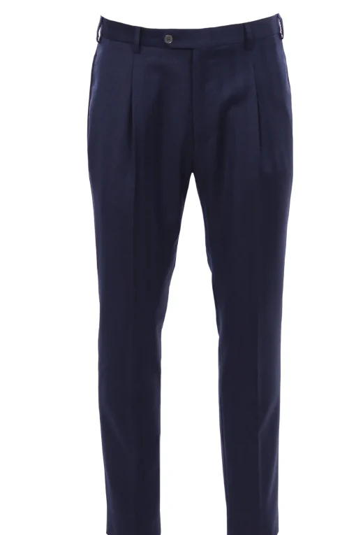 Pantalone spinato in flanella light