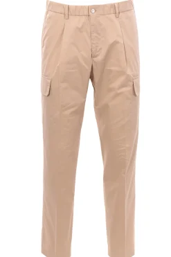 pantalone tasconato in cotone