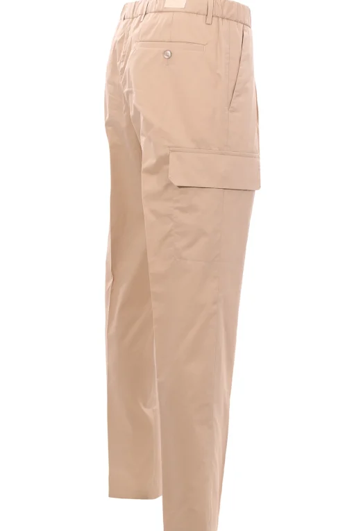 pantalone tasconato in cotone