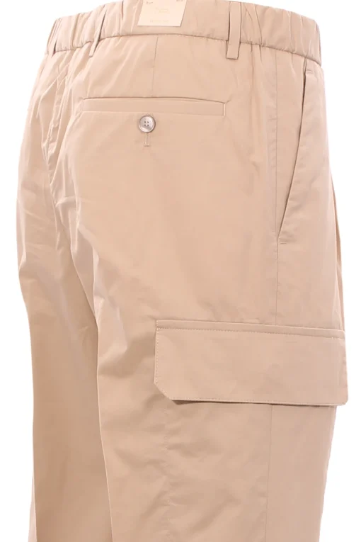pantalone tasconato in cotone