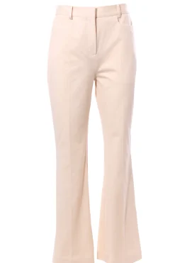 Pantalone vita alta in jersey stretch