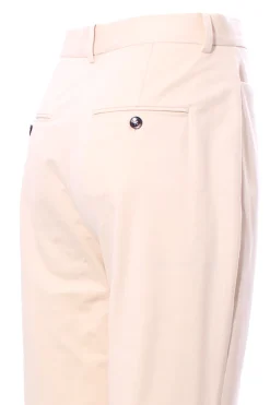 Pantalone vita alta in jersey stretch