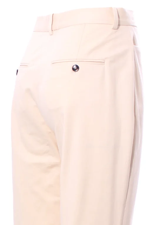 Pantalone vita alta in jersey stretch