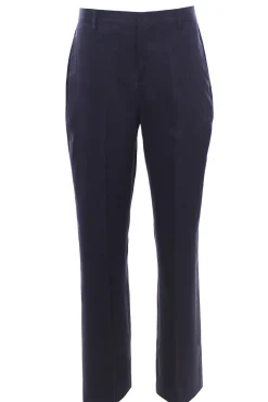 Pantalone vita alta in tencel