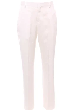 Pantalone vita alta in tencel