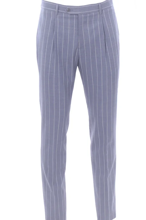 pantalone zero gravity in tela di lana super 130's