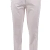 Pantaloni a sigaretta in cotone