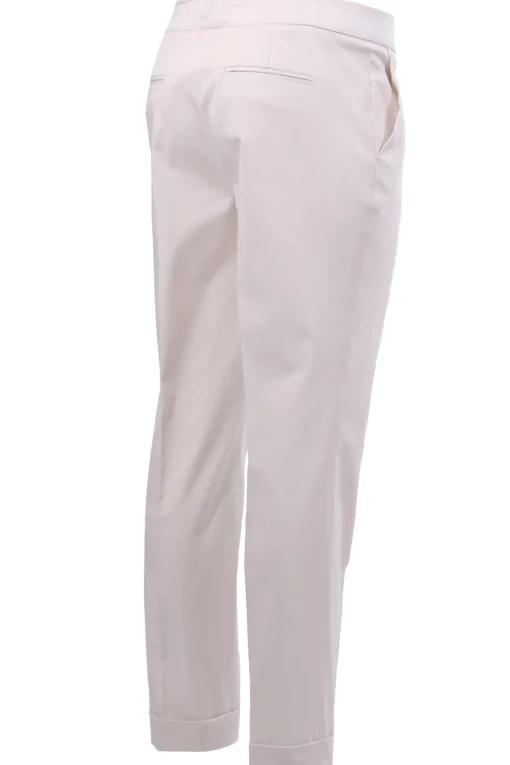 Pantaloni a sigaretta in cotone