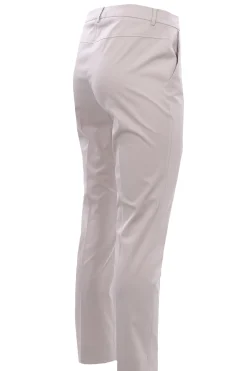 Pantaloni corso como in cotone con impunture