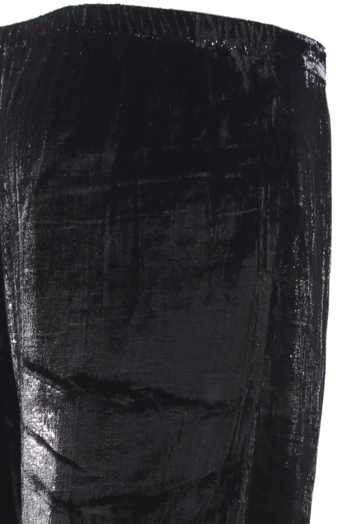 Pantaloni effetto spalmato