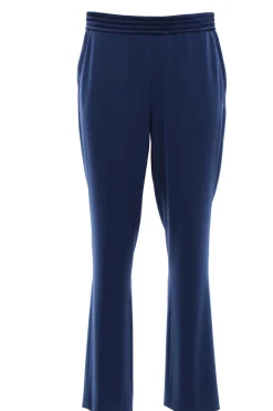 Pantaloni gamba larga con elastico