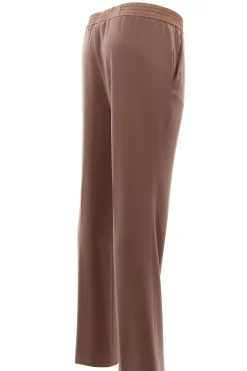 Pantaloni gamba larga con elastico