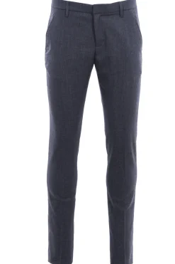 Pantaloni gaubert in flanella leggera