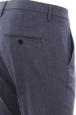 Pantaloni gaubert in flanella leggera