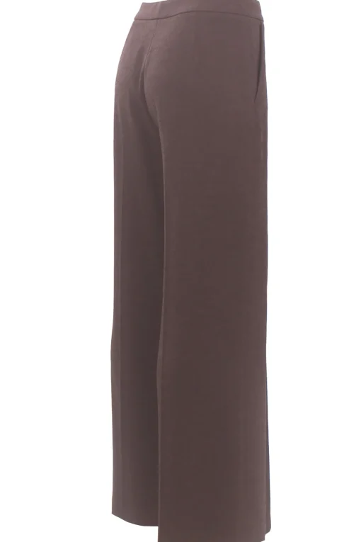 Pantaloni goffrato in viscosa