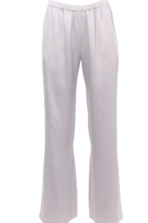 Pantaloni in cadi di seta