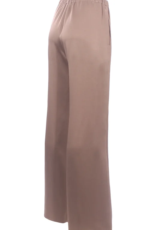 Pantaloni in cadi di seta