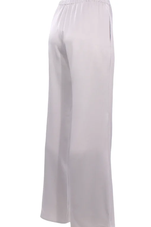 Pantaloni in cadi di seta