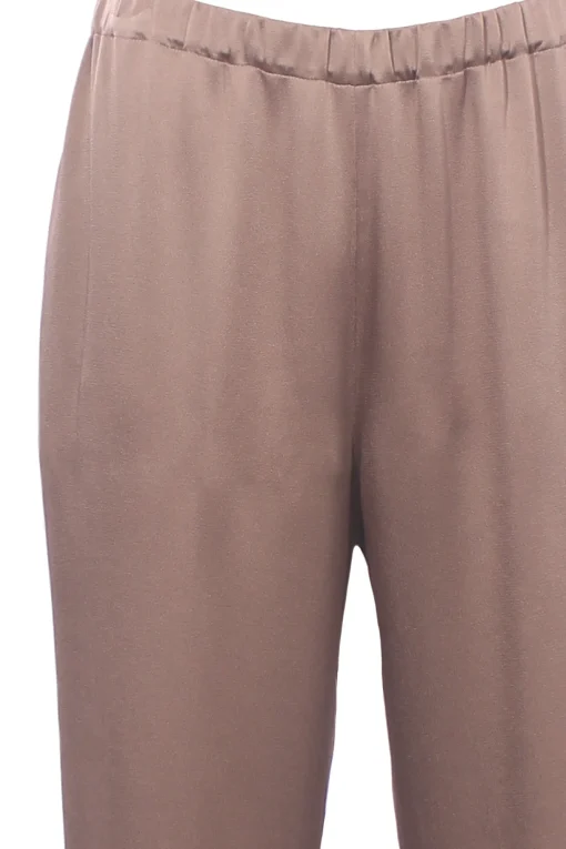 Pantaloni in cadi di seta