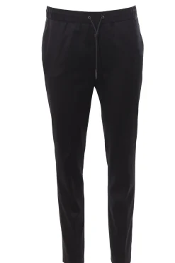 Pantaloni in lana con coulisse