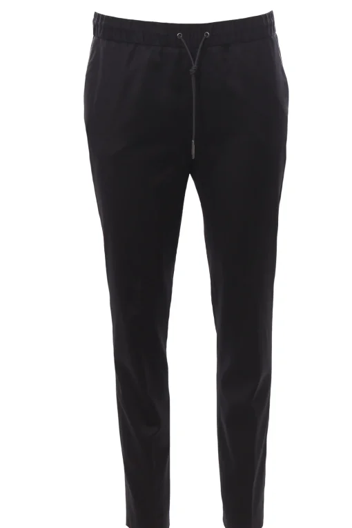 Pantaloni in lana con coulisse