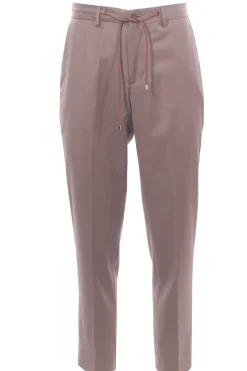 Pantaloni in lana e cashmere con coulisse