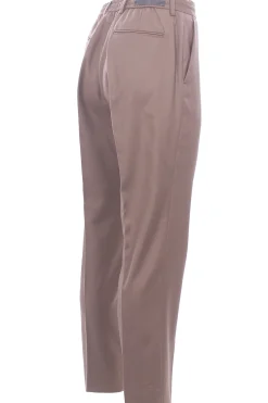 Pantaloni in lana e cashmere con coulisse