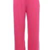 Pantaloni in viscosa gamba larga