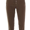 Pantaloni koons in velluto millerighe