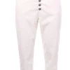 Pantaloni koons in velluto millerighe