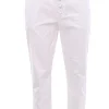 Pantaloni nima con bottoni gioiello