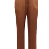 Pantaloni palazzo effetto goffrato