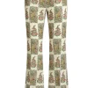 Pantaloni stampa floreale