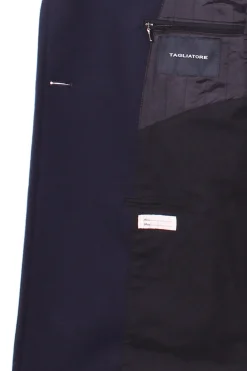 peacoat in panno di lana e cashmere