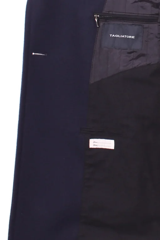 peacoat in panno di lana e cashmere