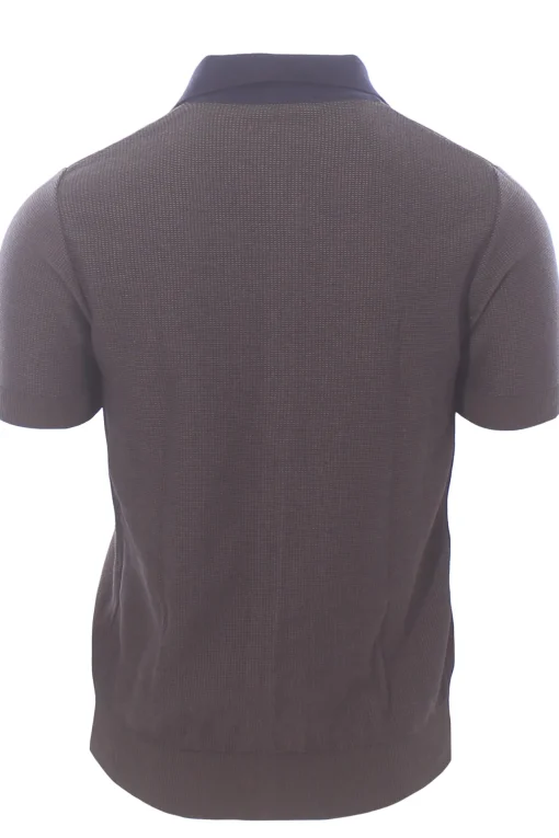 polo camicia cotone operato