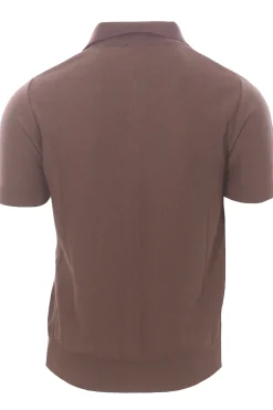polo camicia cotone operato