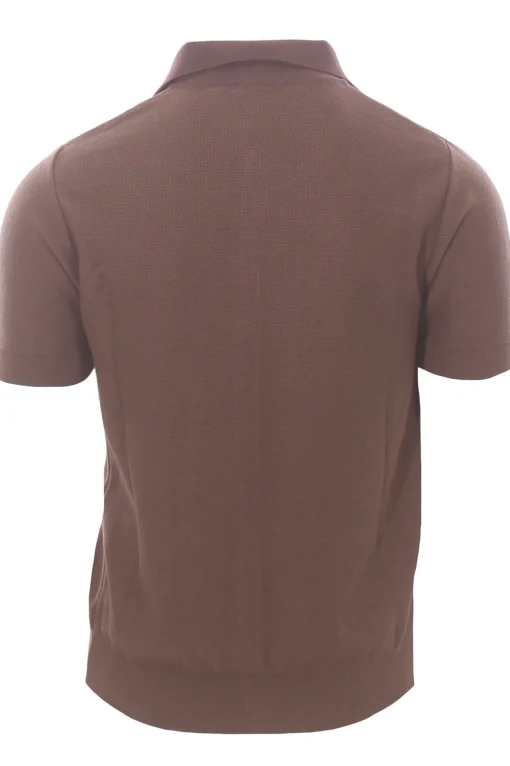 polo camicia cotone operato