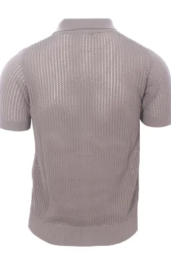 polo camicia cotone traforato