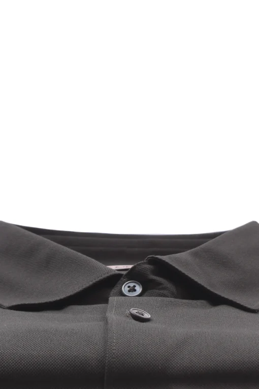 polo camicia in piquet filo di scozia