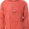 polo camicia tyler in lino tinto capo
