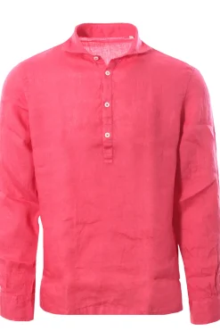 polo camicia tyler in lino tinto capo