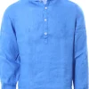 polo camicia tyler in lino tinto capo