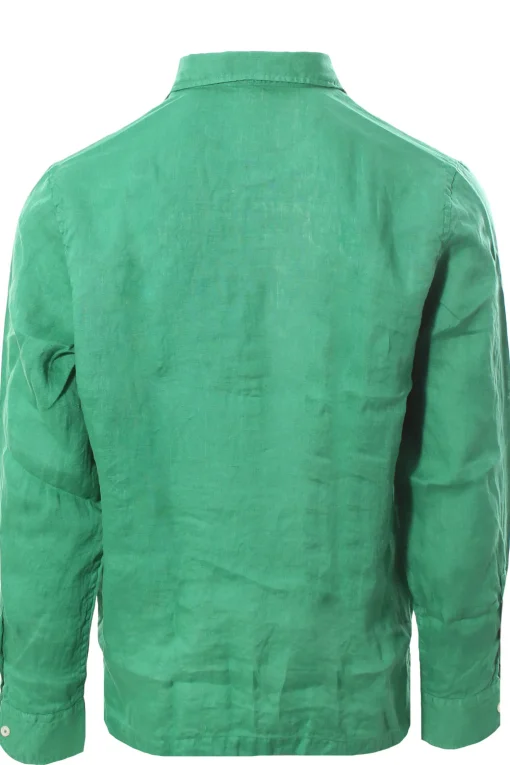 polo camicia tyler in lino tinto capo