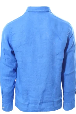 polo camicia tyler in lino tinto capo