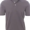 polo in cotone bordi continui